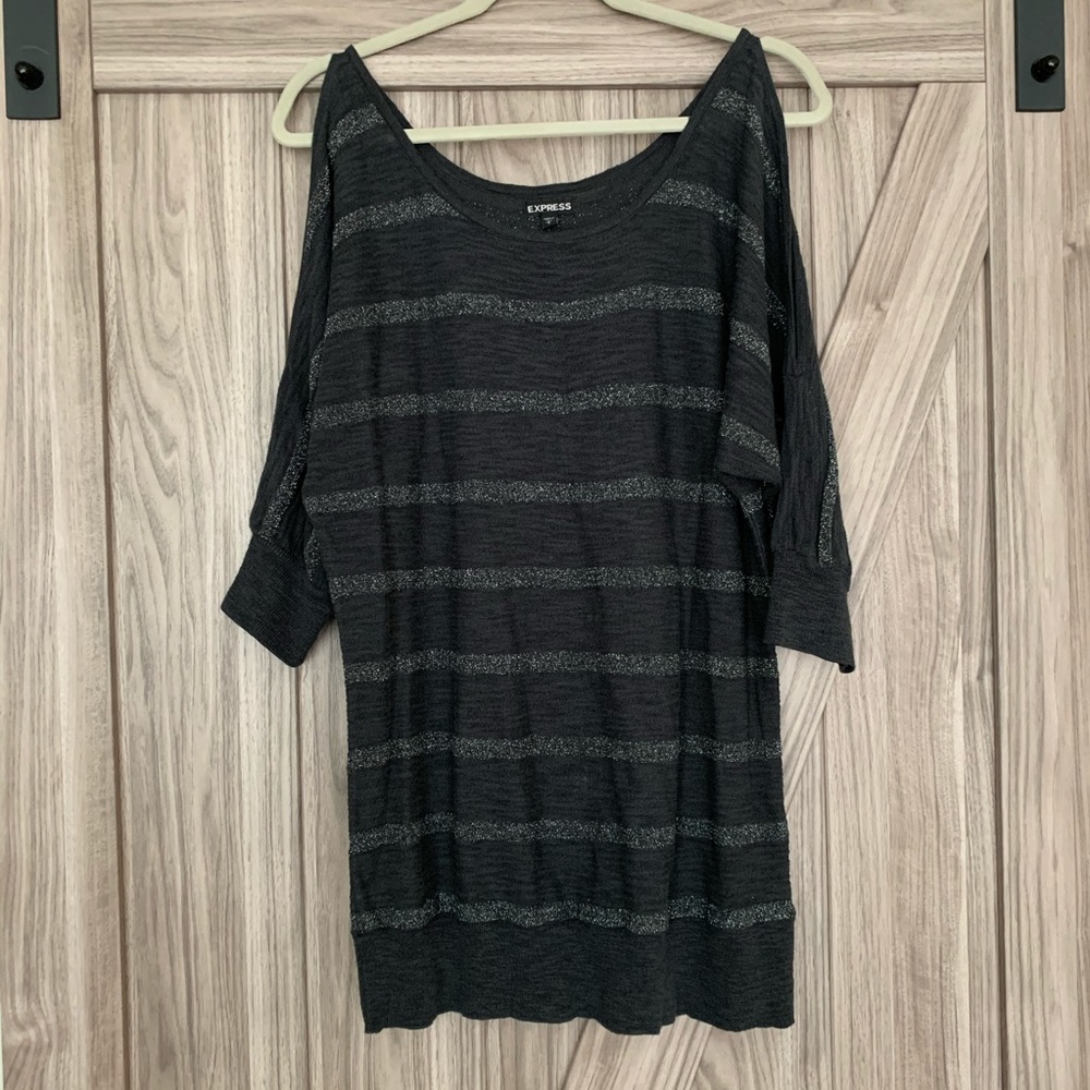 Express Cold Shoulder Sweater